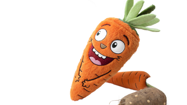 funny cartoon carrot