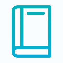  Product Catalog Book Ecommerce Isolated Vector Lineal gradient Style Icon