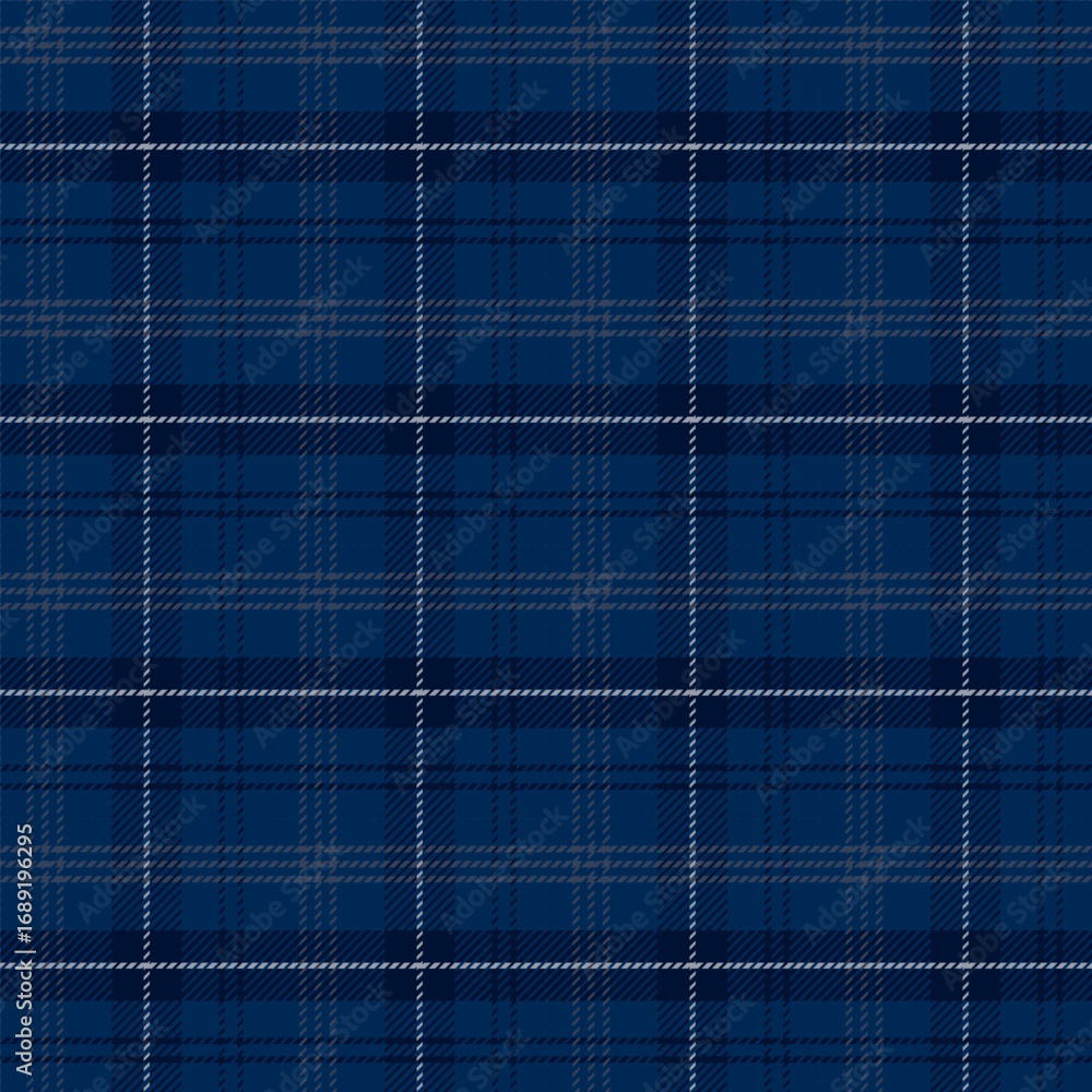 Canvas Prints plaid with twill weave repeat pattern in navy blue.gingham seamless pattern with stripes.checkered, 