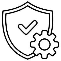 Protection Outline Icon