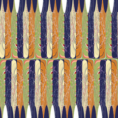 Fabric pattern, graphic design, decoration, colors