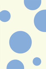 Black and white polka dot pattern with large dots. A bold, classic, and versatile design for fashion, packaging, stationery, graphic design, and home decor.