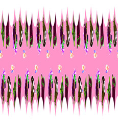 Fabric pattern, graphic design, decoration, colors