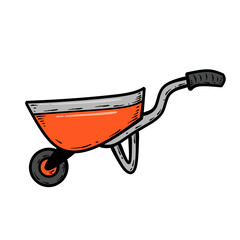 wheelbarrow illustration