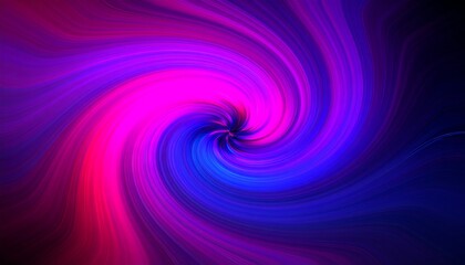 Abstract swirling vortex of vibrant colors