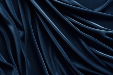 Obraz premium Pleated velvet blue.