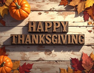 Celebrating the Season: A Thanksgiving Flat Lay with Natural Decor