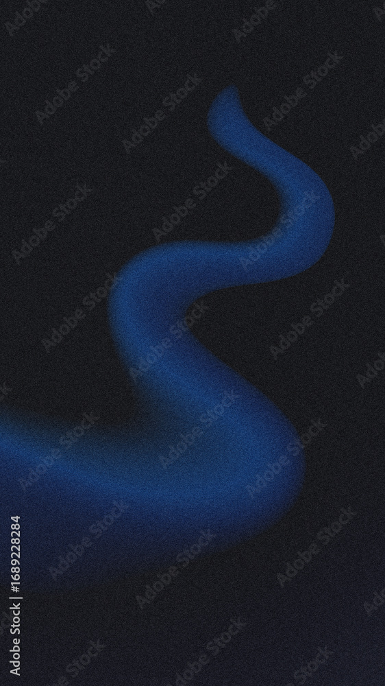 Poster dark blue deep blue illuminated patterns on dark gradient background, grainy color gradient backgrou