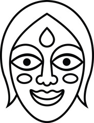 A solitary vibrant orange carrot with green leafy tops emerges from dark soil isolated for visual impact transparent background