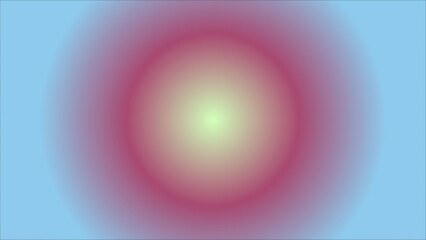 Abstract circular gradient background with vibrant pink and light blue hues