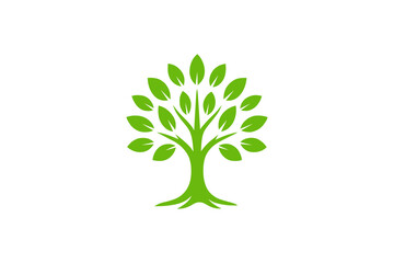 Obraz premium tree with green leaves