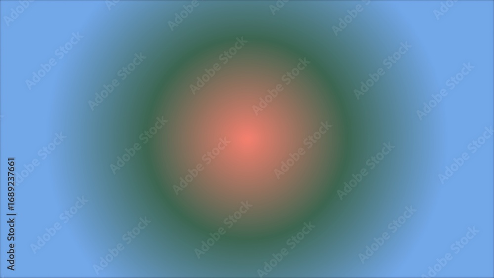 Aufkleber abstract gradient background with central color transition and soft texture