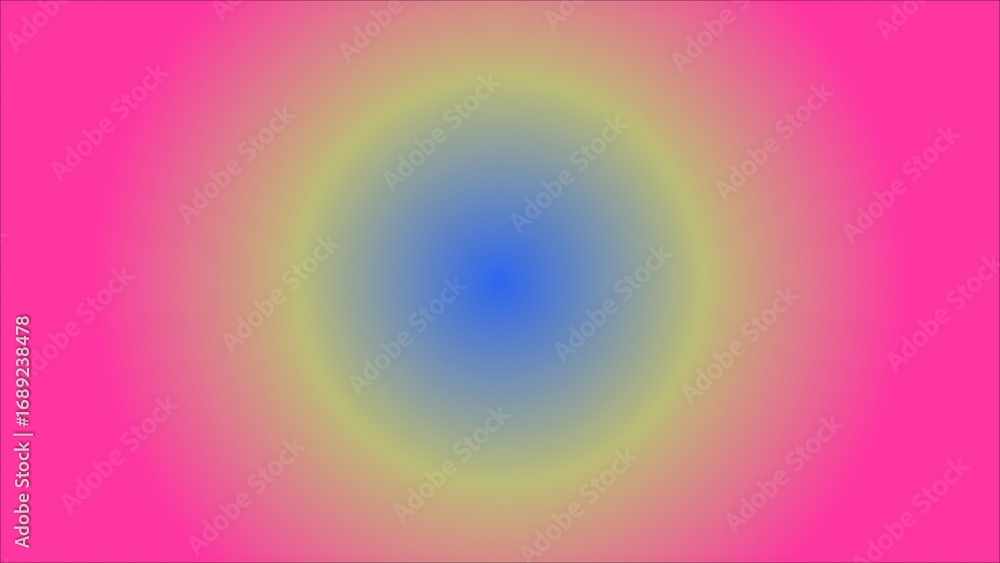 Aufkleber colorful concentric circles background with a vibrant and playful gradient design