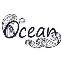 vector illustration of an abstract floral background