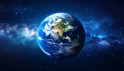 Fototapeta premium Earth in space (1)