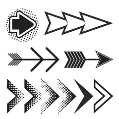 vector set of arrows