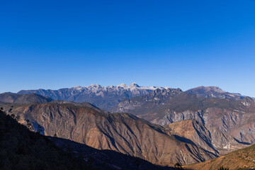mountain landscape in the morning	