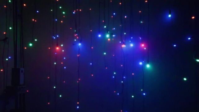 A room filled with lots of different colored lights