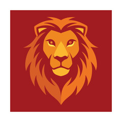 Obraz premium Regal lion face