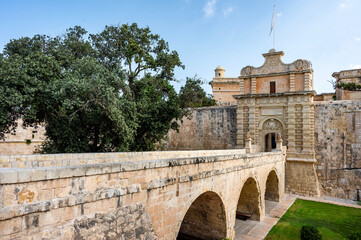 City Gate in Mdina, Malta