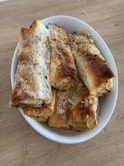 A plate of baked goods, lovingly made by Grandma for her grandchildren's visit