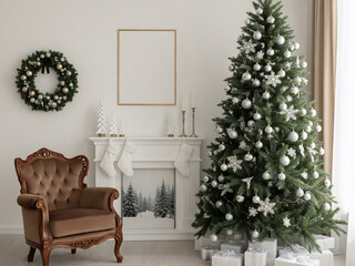 christmas tree with christmas decorations