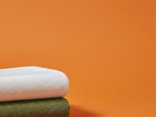 colorful towels on a towel