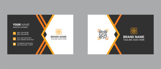 business card template design and visiting card design for your business and personal purpose	