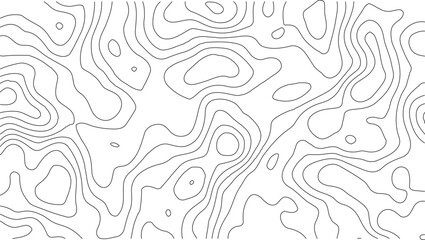 Topography white vector mapping pattern with elevation relief textures and curved contour grids, abstract terrain background for modern travel, hiking, adventure, and nature branding projects