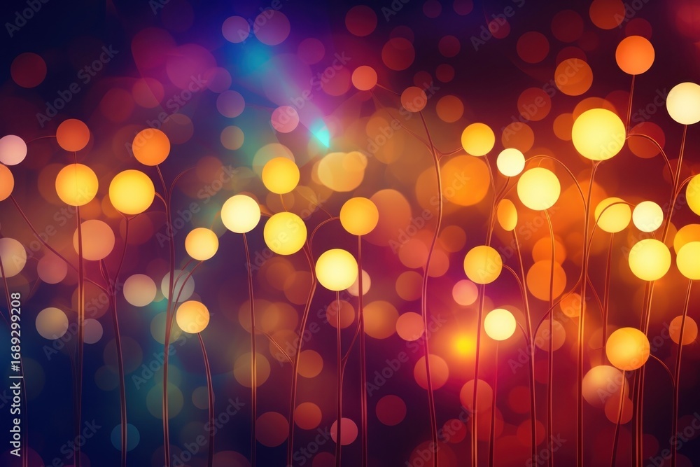 Poster pattern bokeh effect background light backgrounds abstract.