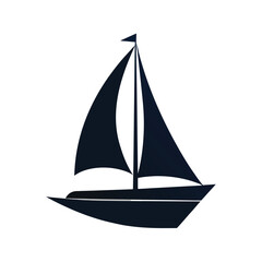 Dark sailboat