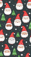 Christmas wallpaper pattern christmas winter.