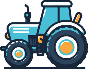 Tractor truck icon