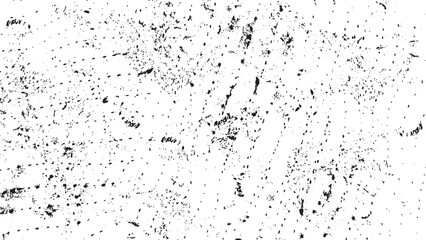 Grainy Black Texture. Distressed Dark Overlay on White Background Design