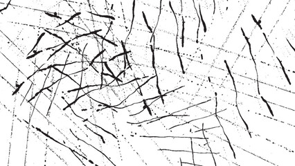 Grunge Stripes Abstract Banner. Geometric Tech Vector Background Design