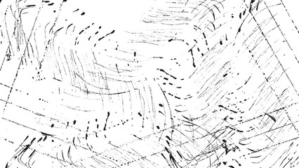 Grunge Stripes Vector Banner. Abstract Geometric Tech Background Design