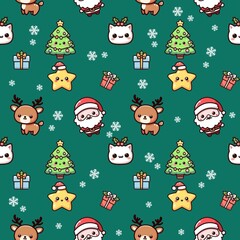 seamless christmas pattern