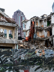 demolition of n old building