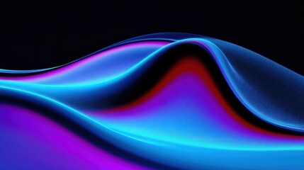 Vibrant Fluid Wave Background for Digital Design, Web Interface, and Graphic Art