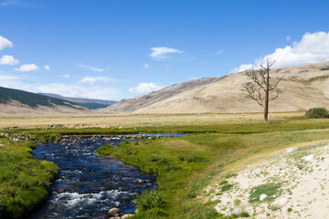 Landscape from Altai Tavan Bogd National Park, Mongolia