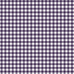 Seamless Checkered Fabric Texture in Indigo and White