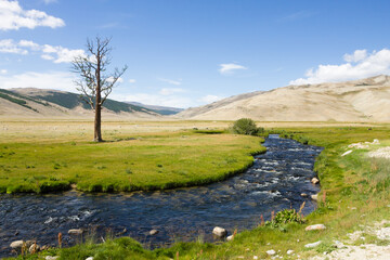 Landscape from Altai Tavan Bogd National Park, Mongolia