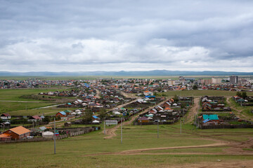 View of Kharkhorin town, Mongolia