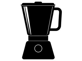 Blender  black silhouette vector,Mixer Blender  icon vector