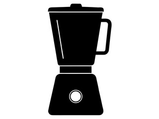 Blender  black silhouette vector,Mixer Blender  icon vector