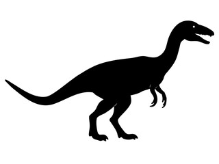 Dinosaur simple  silhouette vector,Dinosaur icon