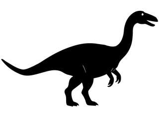 Dinosaur simple  silhouette vector,Dinosaur icon