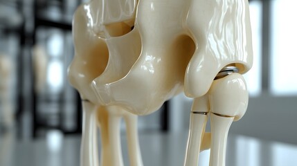 Knee and hip joint prostheses, orthopedic medical implants, joint replacement surgery equipment, titanium alloy prosthesis, biocompatible joint repair