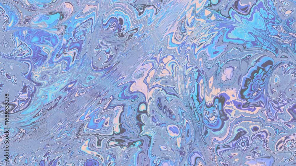 Aufkleber colorful gradient fluid mixing. soft color liquid background. noise gradient loop background