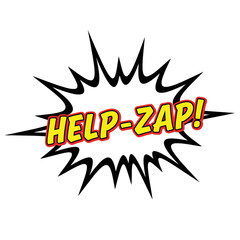 Comic Book Style Explosion with 